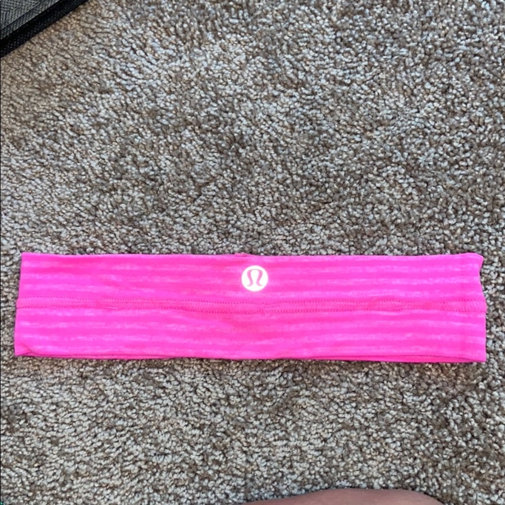 Lululemon headband.